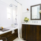 Design malé koupelny: 85+ tajemství harmonického designu a úspory m...